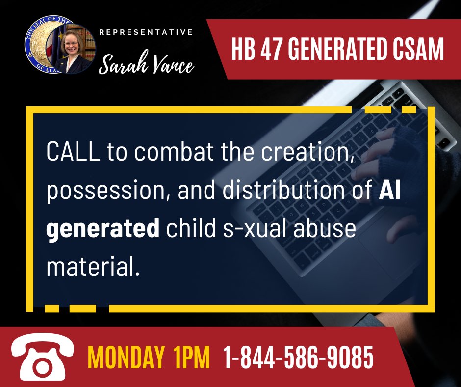 Rep. Sarah Vance tweet media