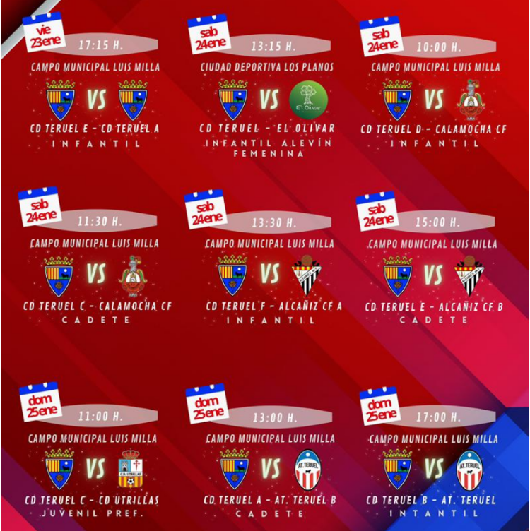 Cantera Club Deportivo Teruel tweet media