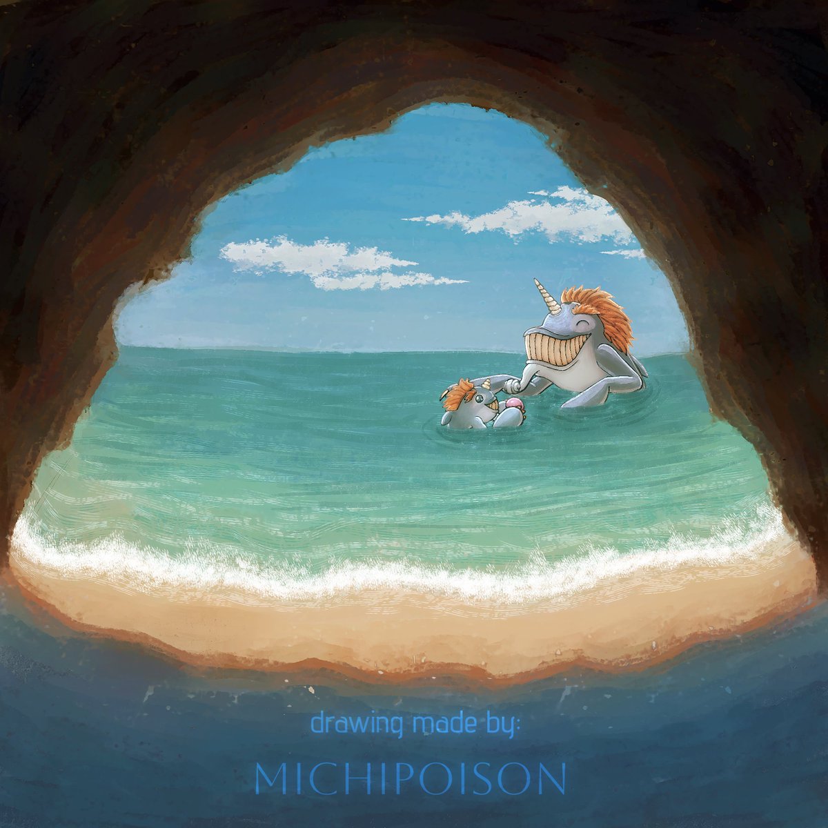 MichiAry868's tweet image. Bowhead Fanart / My Singing Monsters