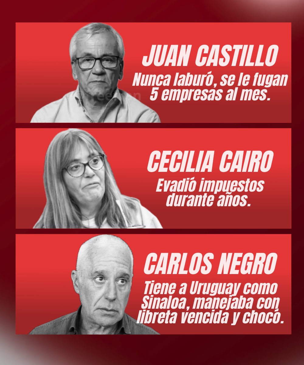 Estos eran los que venían a “Jerarquizar” la política …