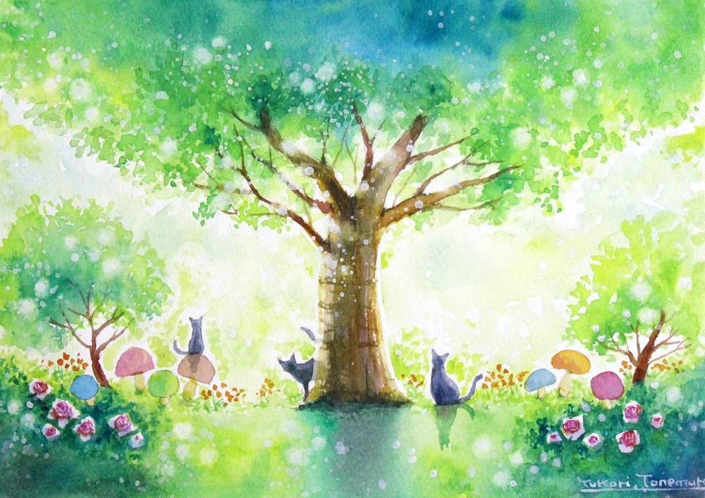 ykrwatercolor's tweet image. 「心鮮やかに」
SMサイズです。

#絵描きさんと繋がりたい #絵描き人 #絵