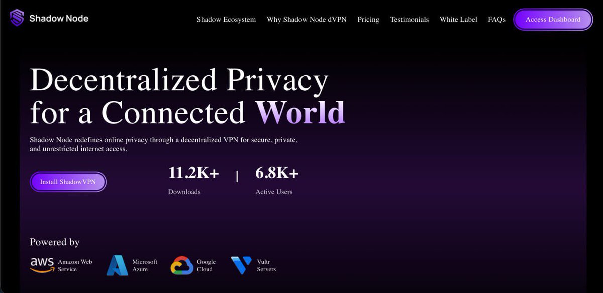 ShadowNode Next-Gen v3 Website is LIVE

We’ve officially launched our new website with a completely improved UX &amp; UI  cleaner design, smoother navigation, and a better overall experience across all devices.

Everything is now easier, faster, and more intuitive, while staying true