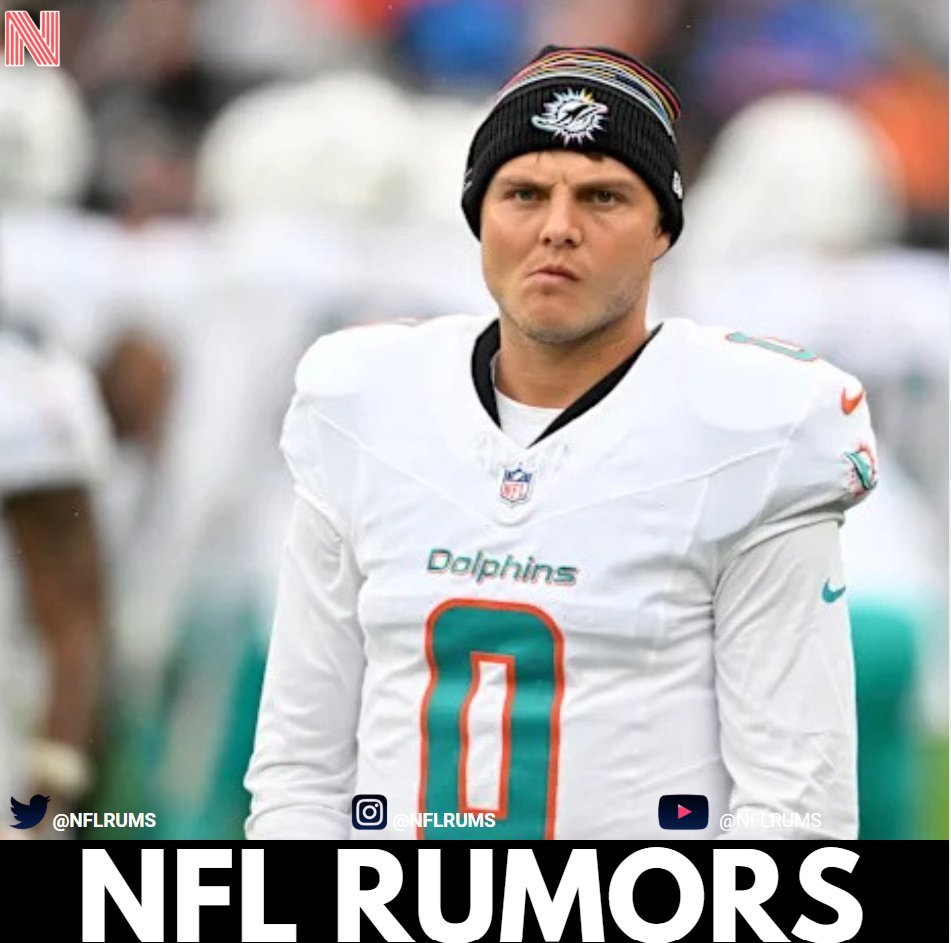 nflrums's tweet image. Former #Jets and #Dolphins Zach Wilson  wants to go to a #NFL  team to develop him further like Sam Darnold and Mac Jones has. #nflrumors