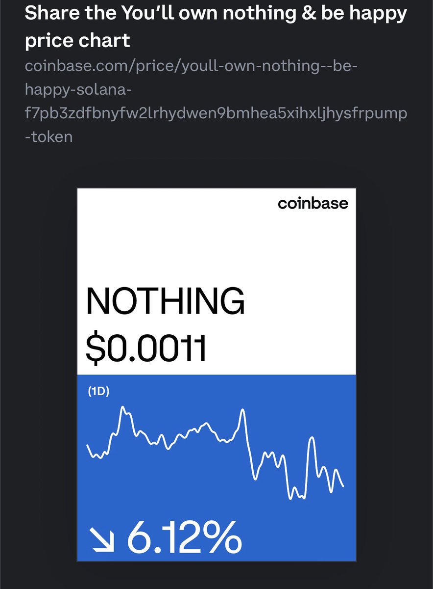Nothing is now available on @coinbase 😃 Thanks for nothing  @brian_armstrong 😃