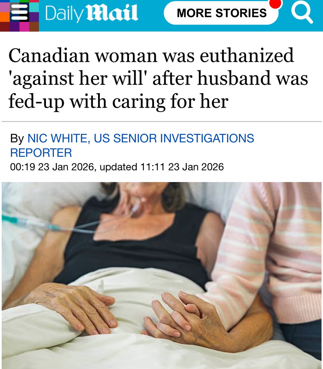 Slatzism's tweet image. “euthanized against her will”

that’s………that’s just murder