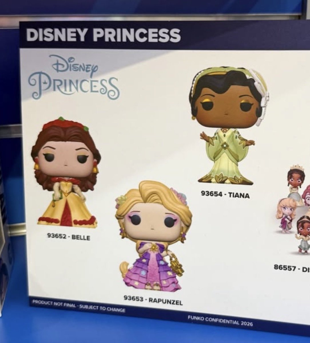 Better look at the wave 2 of Disney Princess Grand Entrances Pops
