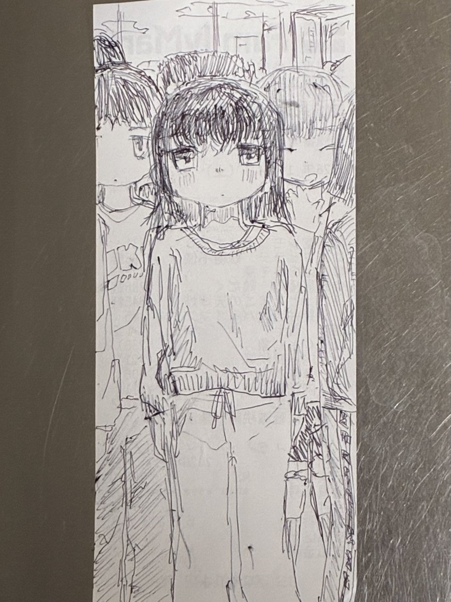 tt1nr's tweet photo. バイト中レシート裏に落書きしても副店長のお咎めもなかった。 https://t.co/T2KMXRvwW9