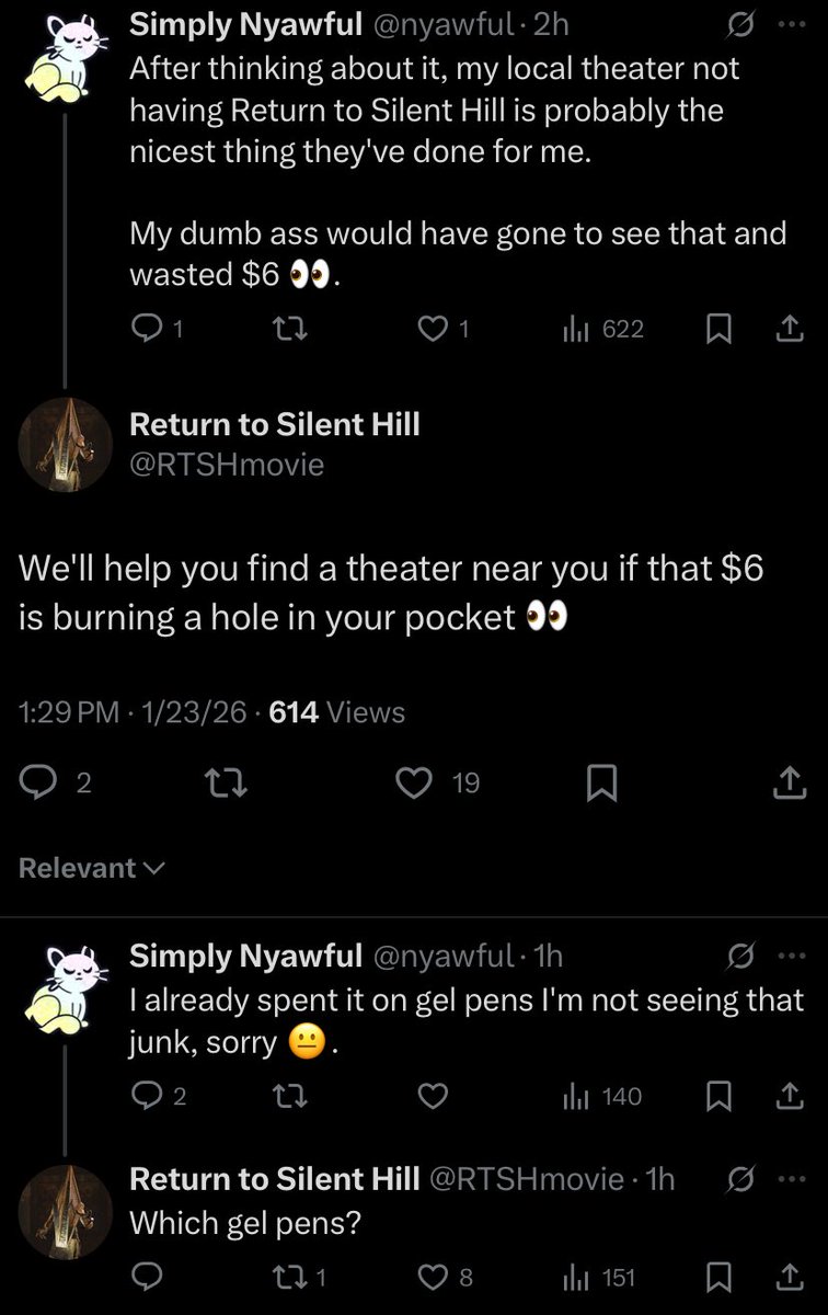 Whoever runs that account has balls