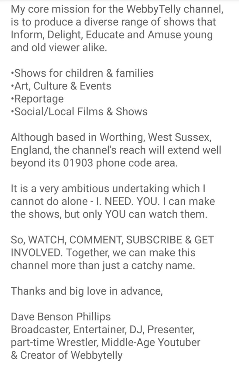 WebbyTelly: TV for the Web! tweet media