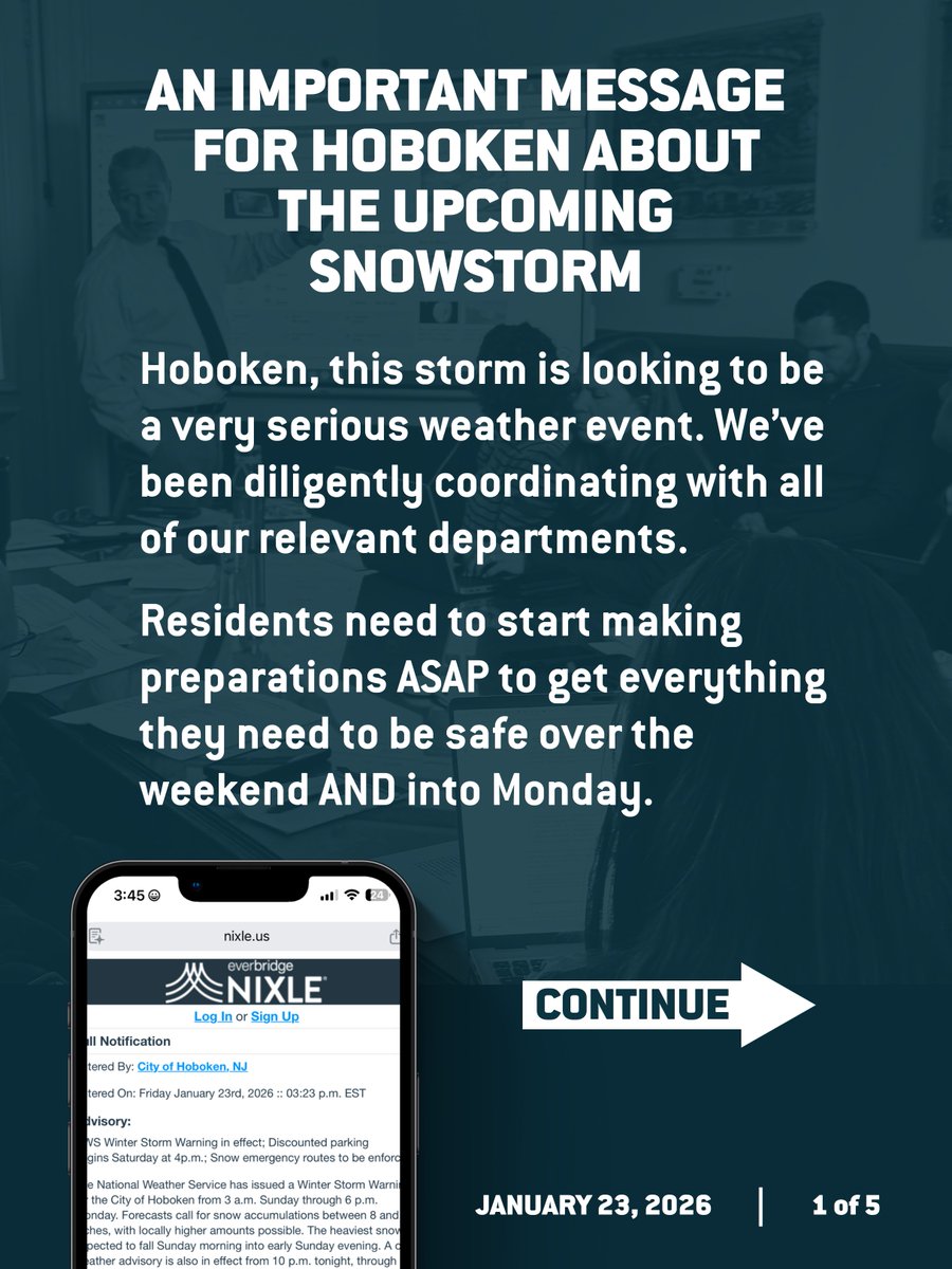City of Hoboken tweet media