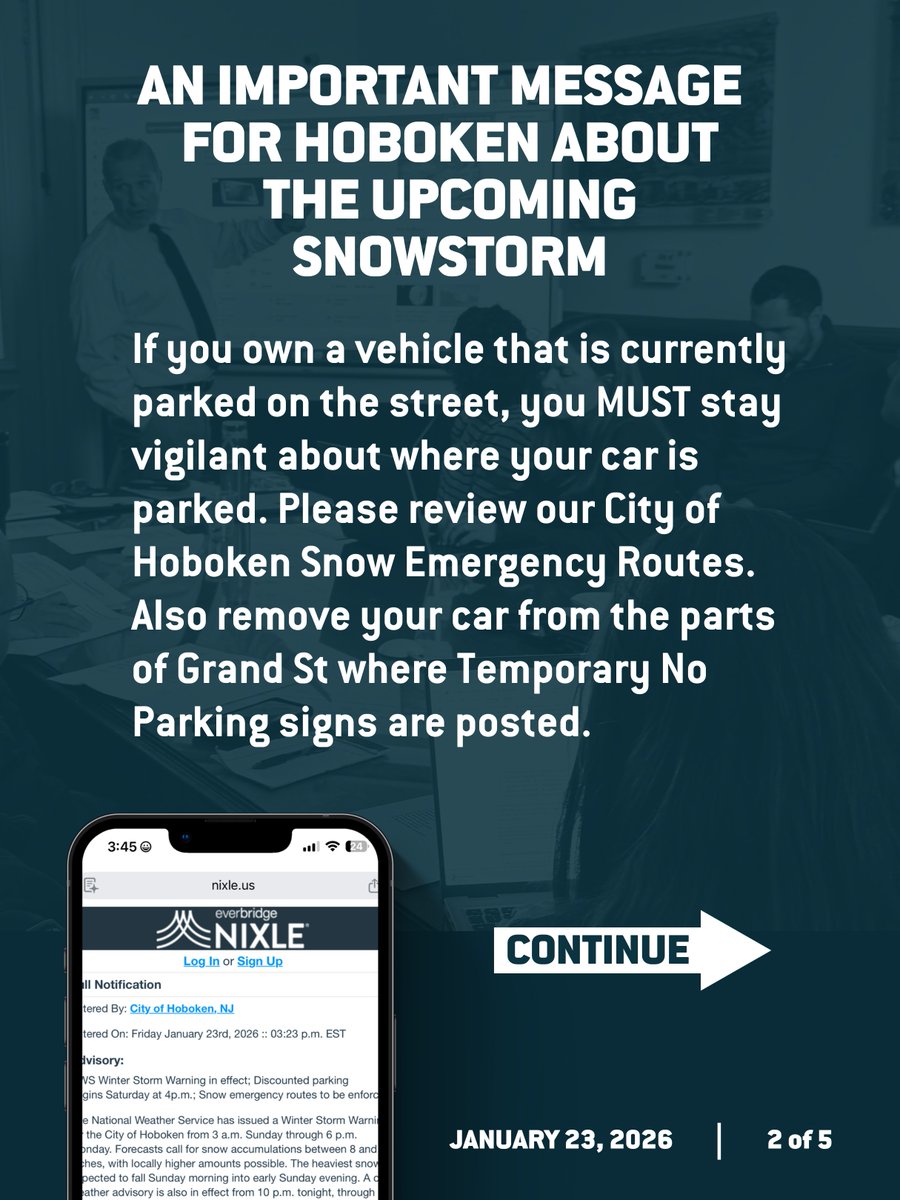 City of Hoboken tweet media