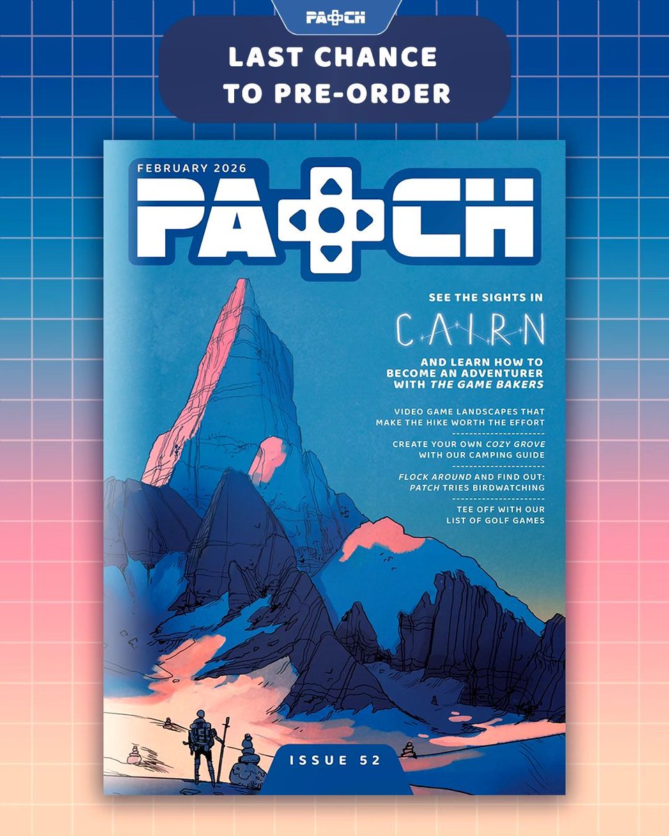 Patch Magazine | Monthly Indie Gaming 🌍 tweet media
