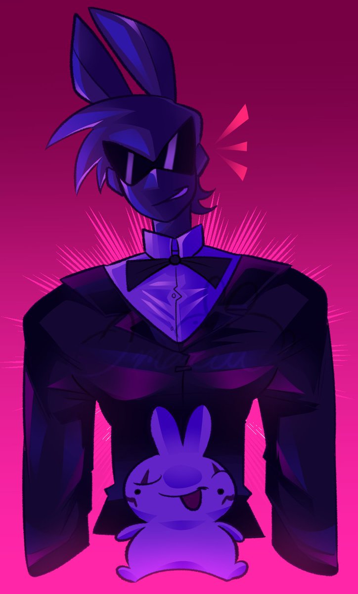 Remaking an old art piece I made for this stink <a href="/Skypso1/">Skypso</a> 
Bro is finally back fnfnfn, side eyeing my old art-
#digitalart #ClipStudioPaint