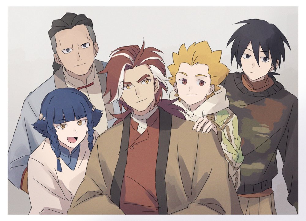 asa_sha0's tweet image. 家族写真　#羅小黒戦記