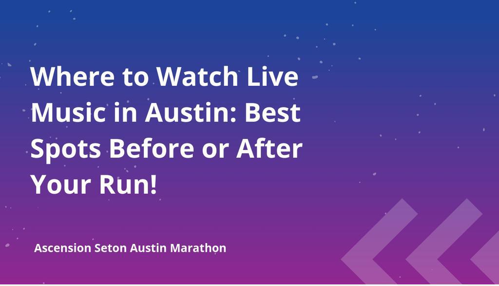 Before you hit Austin's streets, get inspired by local artists featured at these iconic venues.

Read more 👉 lttr.ai/AhKgL

#RunAustin #AustinMarathon #MarathonWeekend
