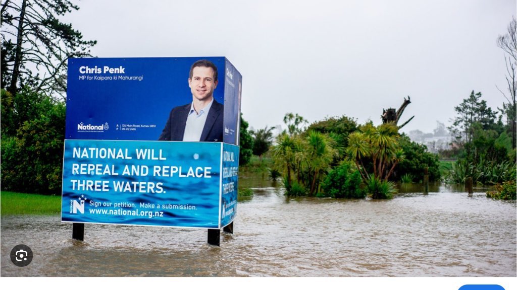 RaukawaDiver's tweet image. Dumb people rejected #3waters and voted for higher “inflationary” rates bills and a ridiculous plan designed to make privatising water easier….mean while in England Privatised Thames water has resulted in a completely broken system. #nzpol