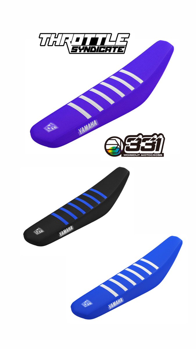 331オンラインショップでthrottle syndicate YAMAHA/ YZ用のシートカバーが本日限定SALE価格となっております💁‍♂️workout331.base.shop
日本では331でしか取り扱っていないTSシートカバーをこの機会に是非使ってみて下さい🤝耐久性も優れています👍

#モトクロス
#エンデューロ
#シートカバー