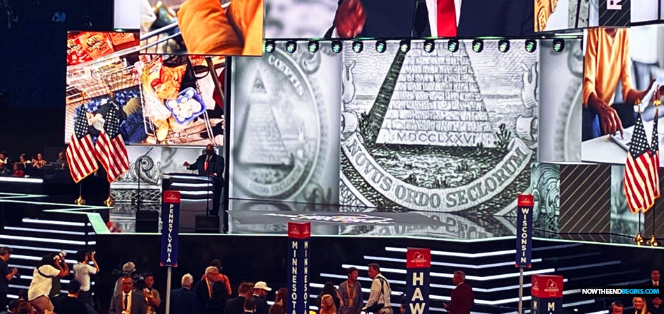 NowTheEndBegins's tweet image. Here is Trump announcing the New World Order in the summer of 2024