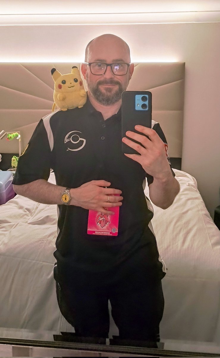 Pikachu's first day on the floor.