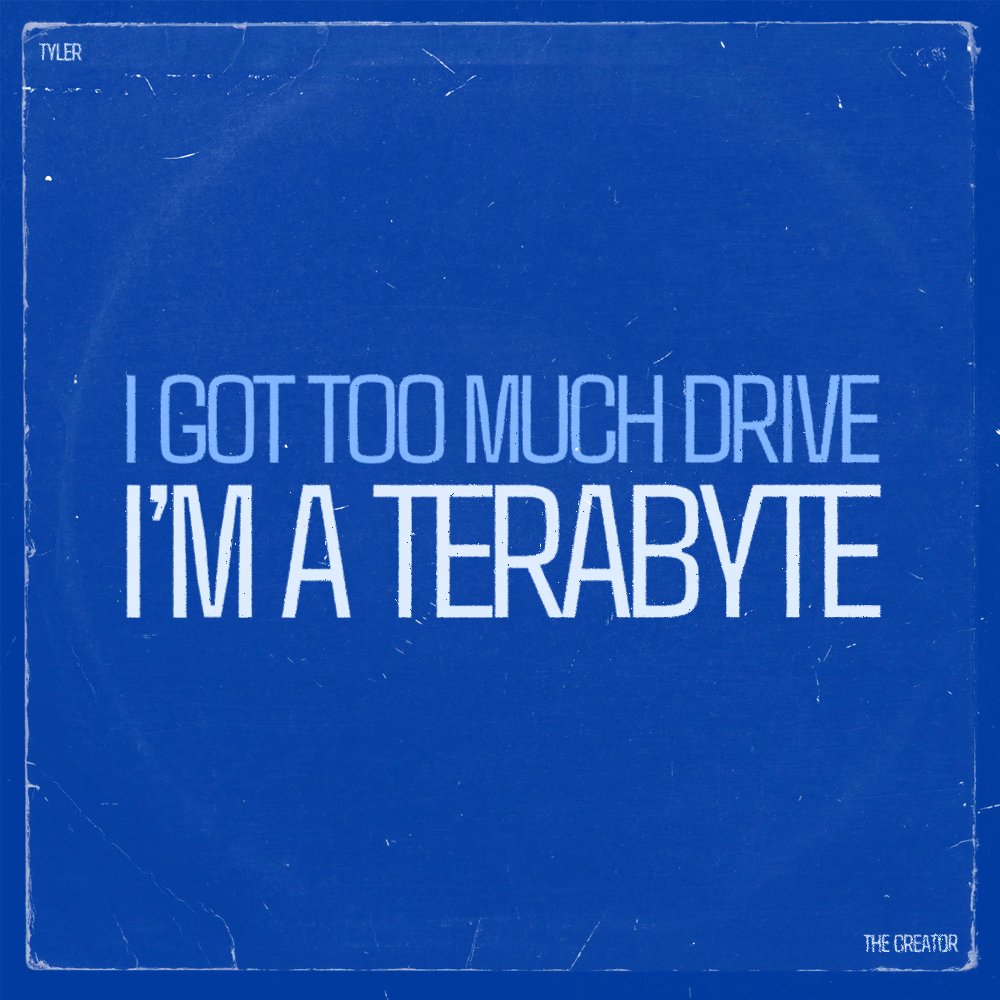 funny bar i heard in a tyler the creator song
[5,6/347]