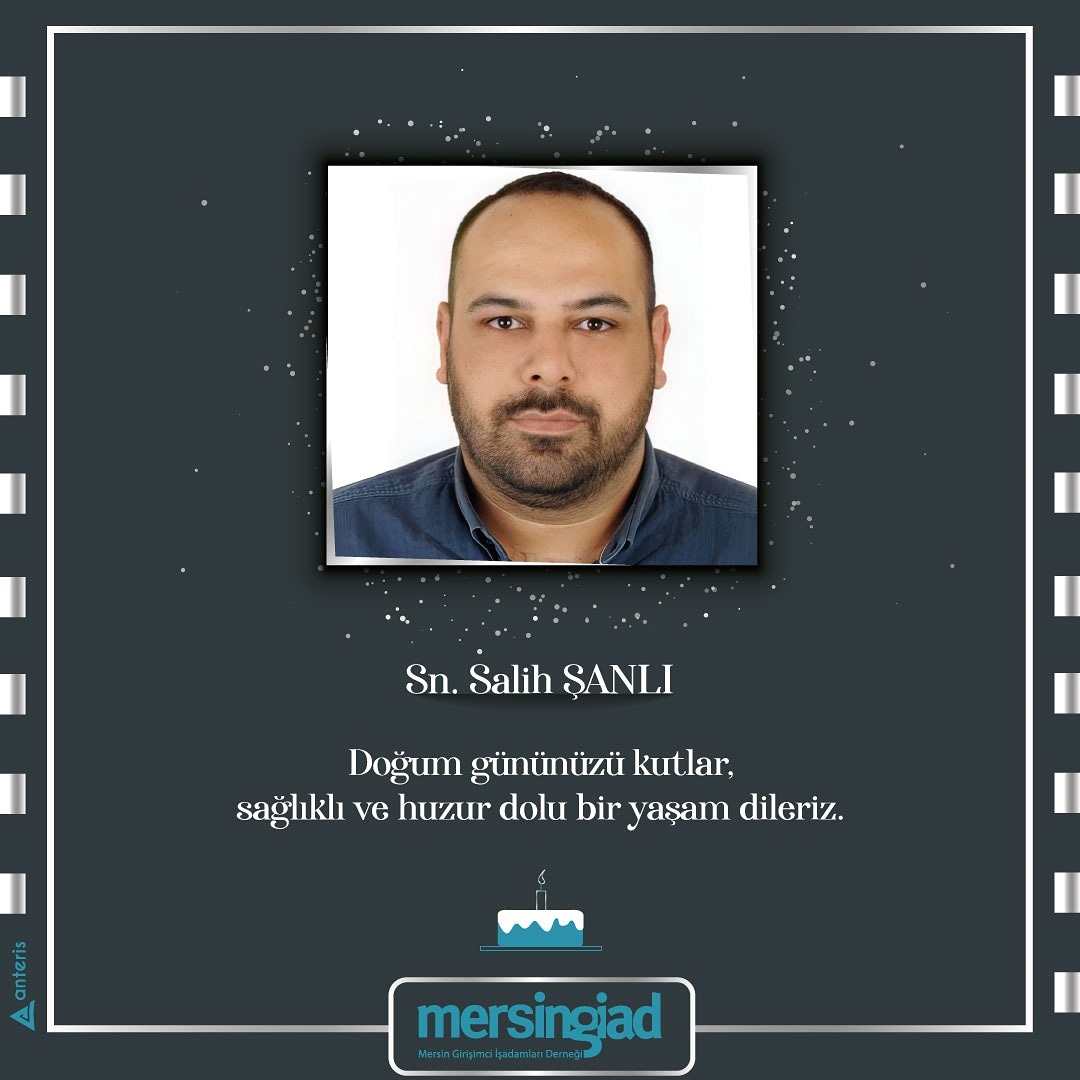 Değerli üyemiz Sn. Salih ŞANLI Beyefendinin doğum gününü kutlar, sağlıklı ve huzur dolu bir yaşam dileriz. 🎂

<a href="/ademyg/">Adem YÜKSELGÜNGÖR</a>
#mersingiad