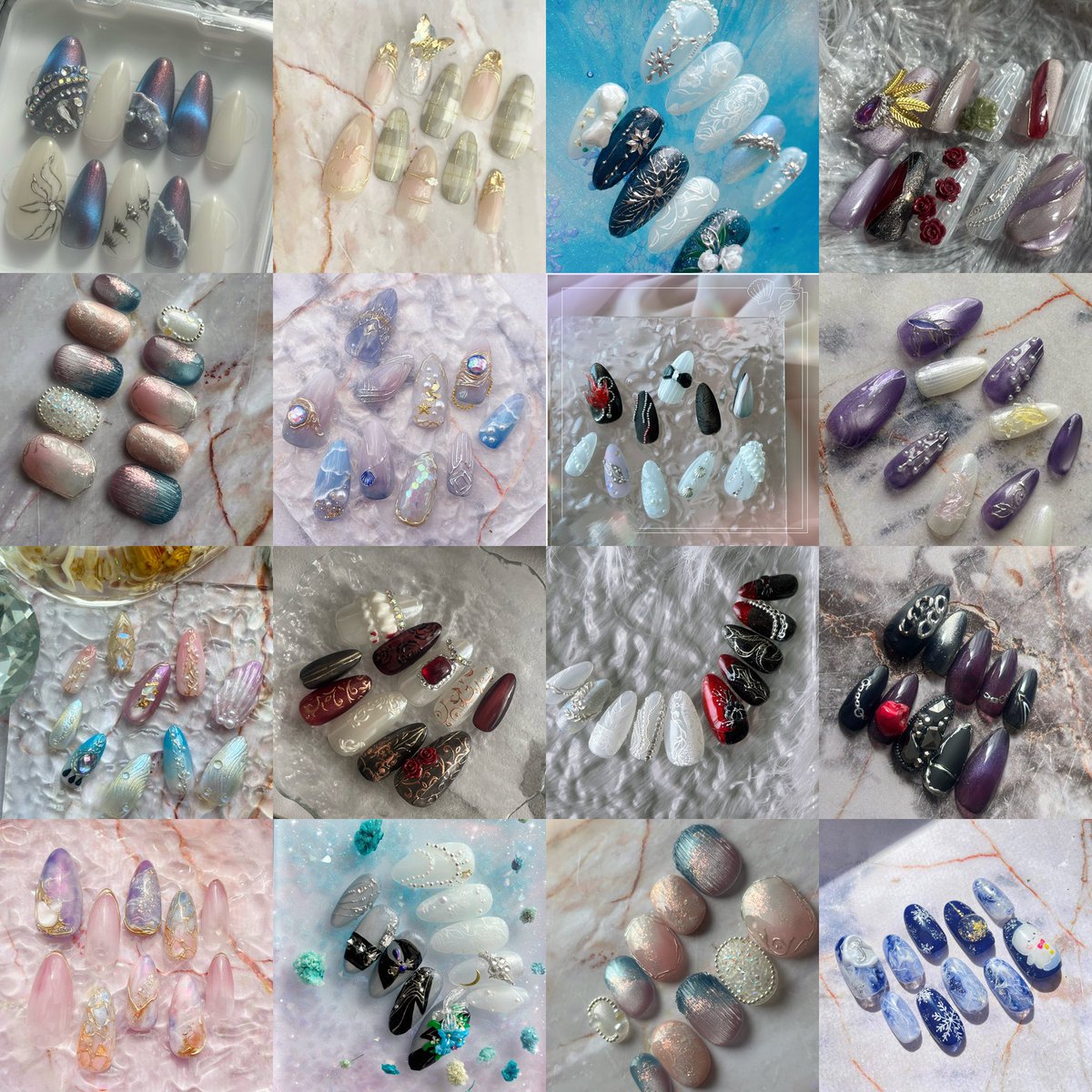 概念ネイルチップを得意としております♡ 詳細はリンクよりご確認後