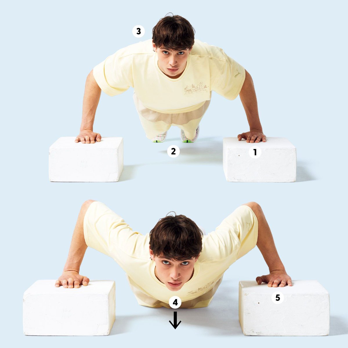 上部・中央部・下部のどこに重点を置くかで、胸部は細かくデザインできます💪全体を分厚くしたいなら、台を使ったトレーニングを実践🔥  『厚くする、立体感を出す…。目的別・大胸筋の自宅トレ4選』 https://t.co/kiyQ6mWIp6