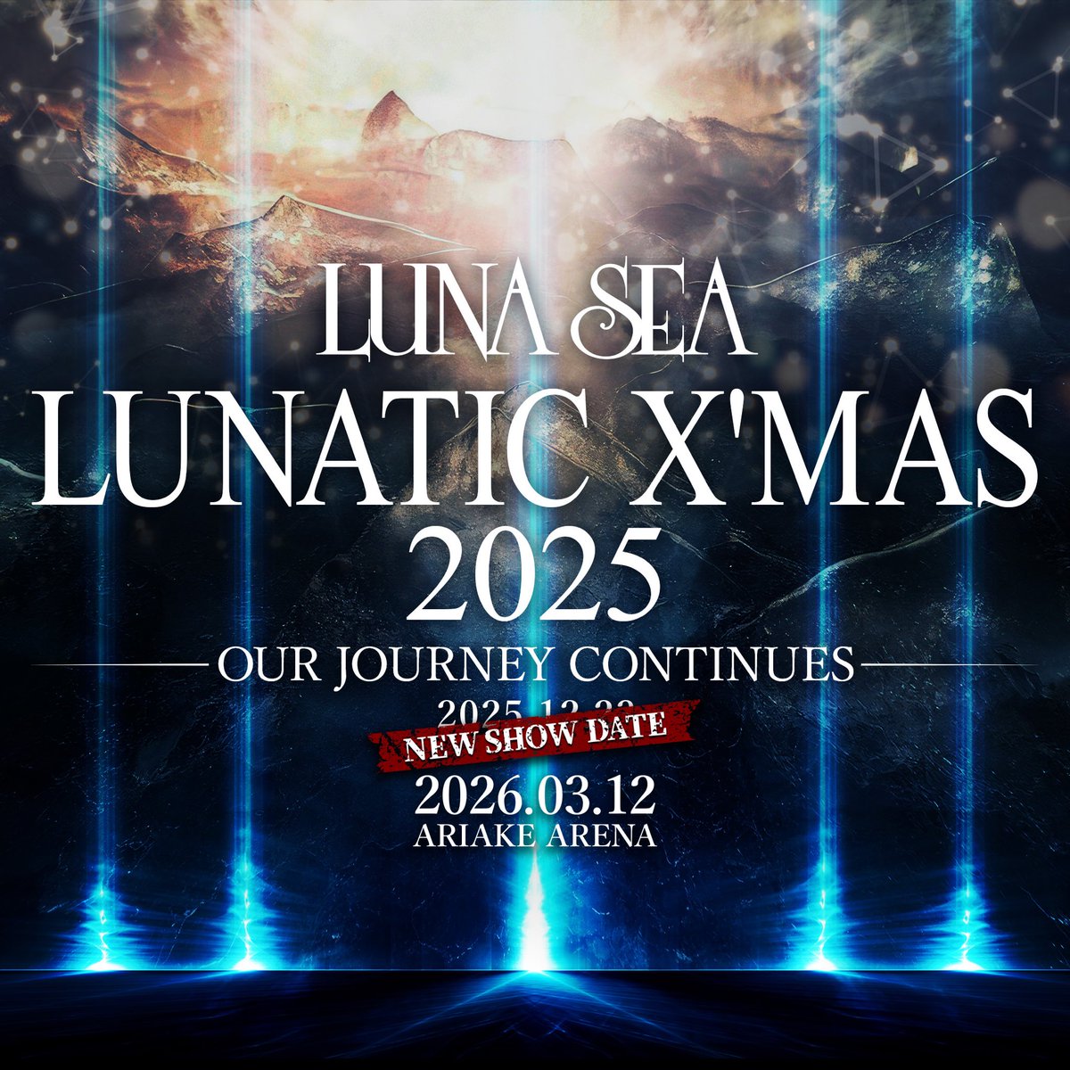 SUGIZOofficial's tweet image. 振替公演決定のお知らせ LUNATIC X’MAS 2025
lunasea.jp/news/LUN_news_…

#LUNASEA