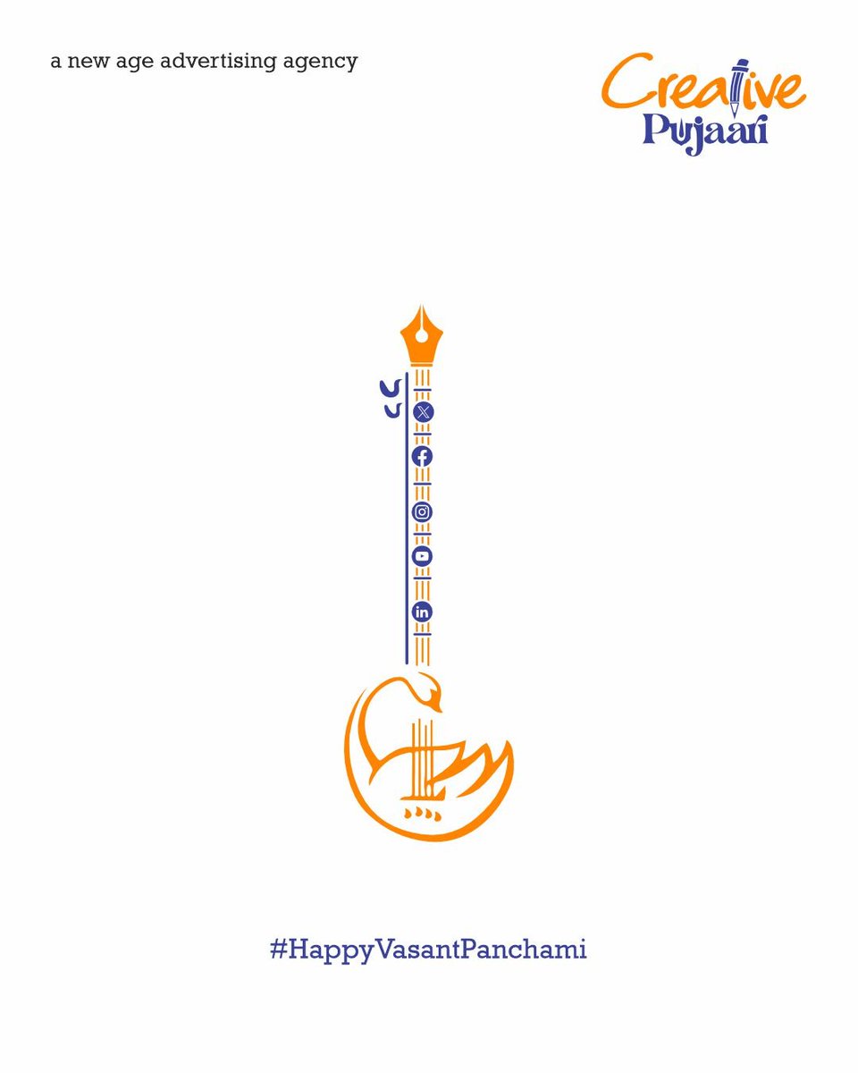 CreativePujaari's tweet photo. 🌼 Let creativity bloom with knowledge and new ideas.
Wishing you a bright and inspired Vasant Panchami ✨
.
Reach us at - business@creativepujaari.com
.
.
Follow for more
@CreativePujaari 
.
#HappyVasantPanchami #CreativePujaari #NewAgeAdvertising #Branding #Designing https://t.co/7g42jYhN6o