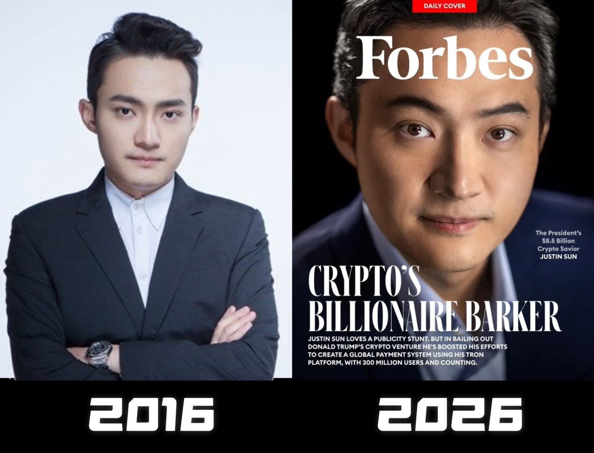 From One Seed to a Global Network — 10 Years of TRON In 2016, @justinsuntron  Justin Sun stepped onto the stage with a bold idea planting the very first  seed of TRON.
