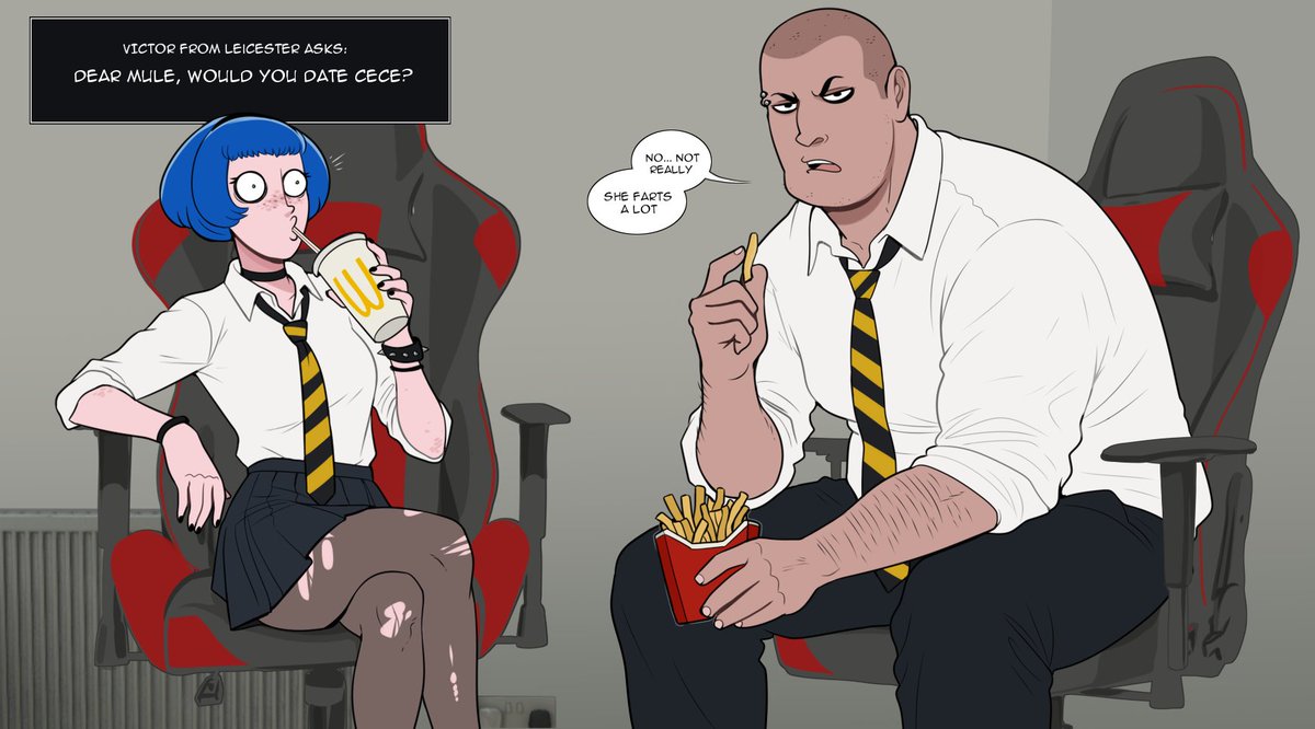 HellOnEarth_III's tweet image. ST. Denis Q&amp;amp;A with Cece and Mule