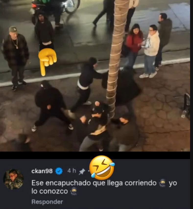 Terabluff's tweet photo. La neta si el era el @ckan98 mis respetos; yo casualmente pasé por ahí y me tocó ver el pleito jaja #ckan #rapmexa #rap #tijuana https://t.co/EI8Zhwud5e