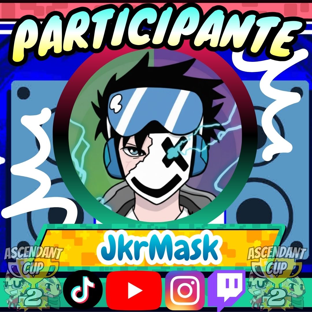AscendantCupOF's tweet photo. Un streamer y creador.. ¡JkrMask, señoras y señores!

¡El Participante @JkrRiddleX se ha unido al reto de la Fortnite Ascendant Cup 2!
#AscendantCup2 https://t.co/j4xRchposh