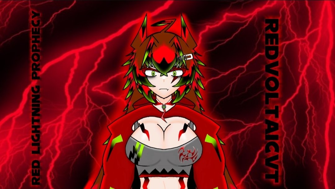 RedVoltaic | Lightning Vtuber ⚡♦️ tweet media