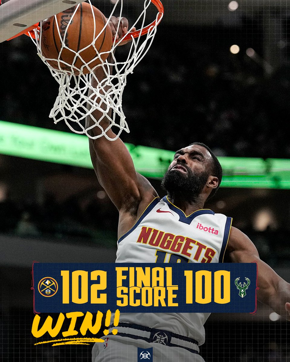 nuggets's tweet image. Stopped in &amp;amp; did our thing

#MileHighBasketball