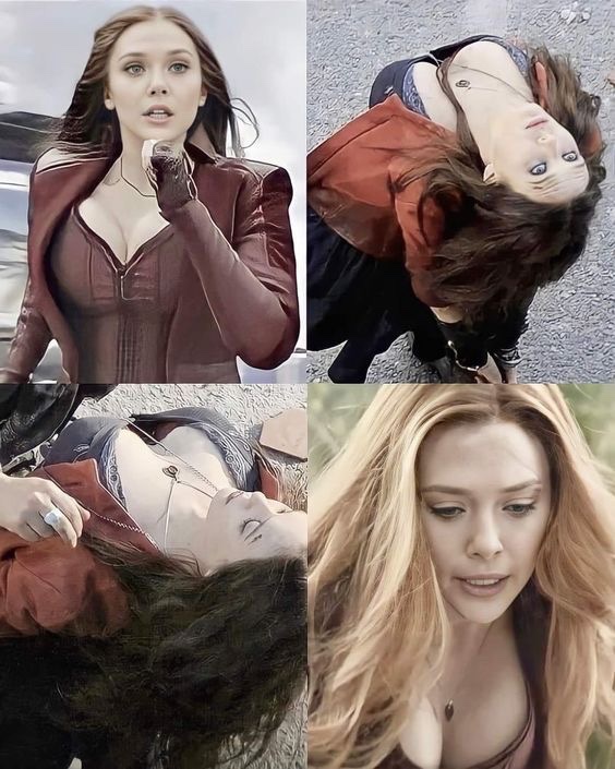 PopsEffect's tweet image. Elizabeth Olsen