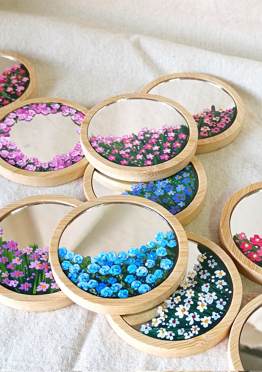 moodandtonekwl's tweet image. Small mirror 🪞🎨✨💕🖌️
ลูกค้ารีเควสกระจกพกพาทางเราก็ทำให้ได้น้า สดใสฝุดๆคับ