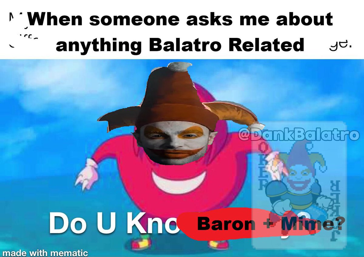 DankBalatro tweet picture