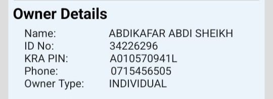 Abdi took the life of Bill Kaunda.
A life full of promise was cut short, and we demand accountability and justice.
He was driving KDU 122y on sunday at 5:20pm.
Bill deserved to live. Justice must be served.
#JusticeForBillKaunda