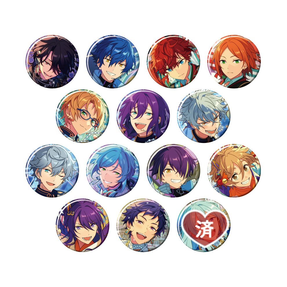 交換、譲渡】あんスタ コレ缶 缶バッジ Jan idol 1BOX 求)異種斑(2枚目