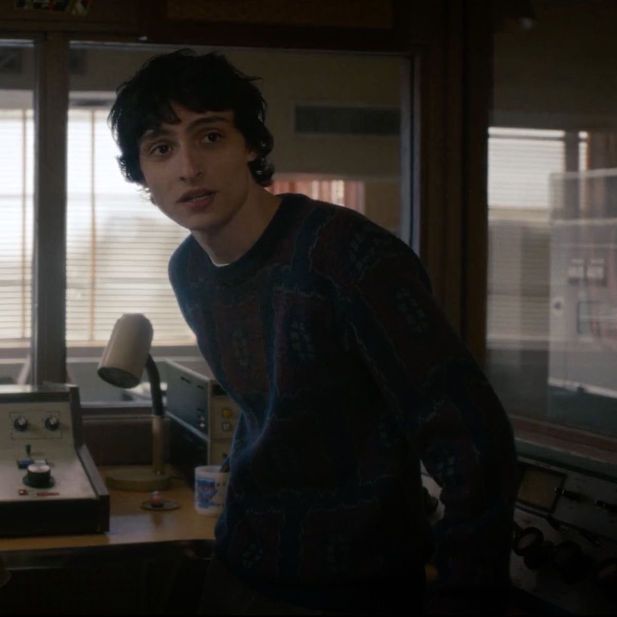 ok let’s be fr now this is just the emo boy fall collection. this is more hellfire mike then whatever anything else from s4 was and definitely nowhere near epilogue mike. this is my true mike wheeler. a mix of the old (beloved sweater) and new (muted colors)