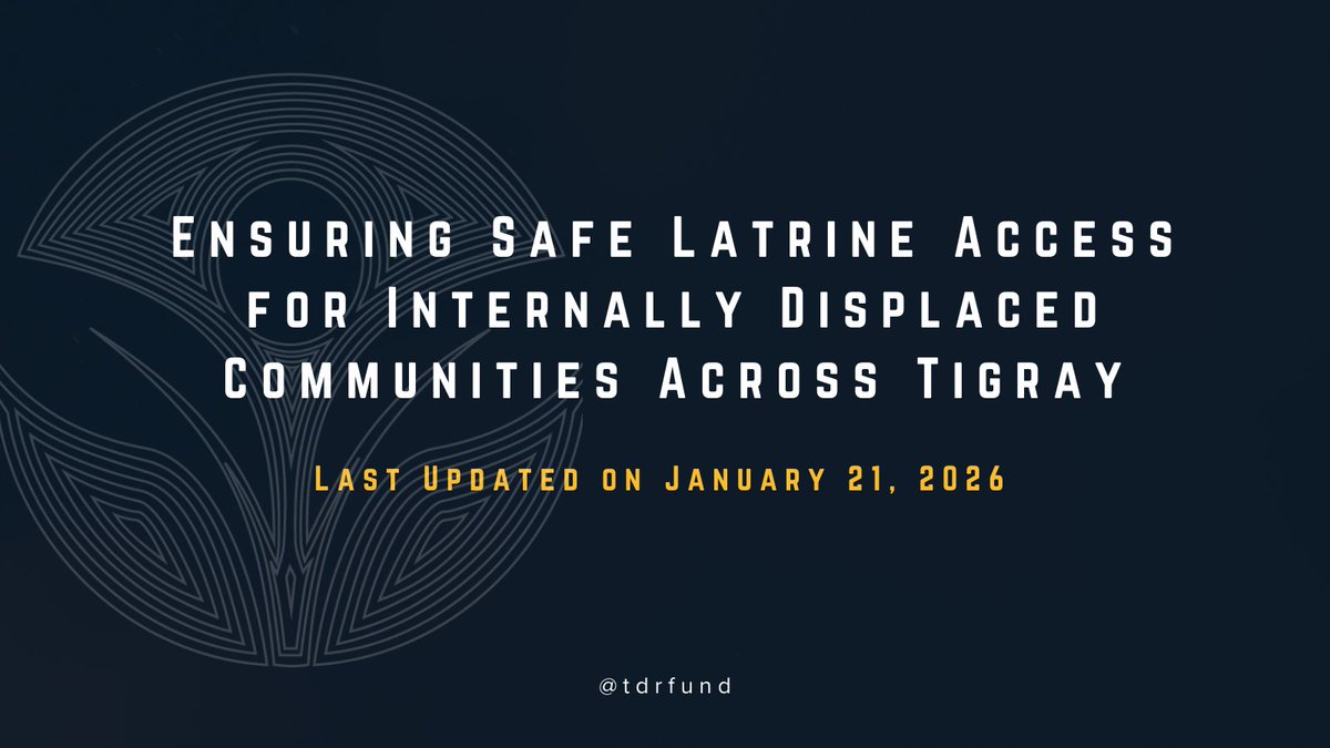 Tigray Disaster Relief FUND - TDRF tweet media