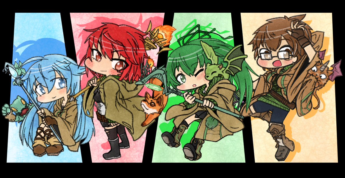 kakoe霊使い
 #OCGファンアート