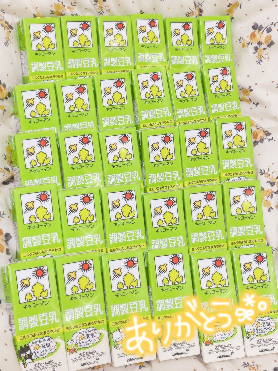 数年前につくったほしい物リストから
お誕生日プレゼントをいただきました🥲💗

お仕事中にいつも飲んでて矯正で歯が痛くても
体調良くない時でも優しい大好きな豆乳🔅

とても助かりますありがとう😌🎶🌟