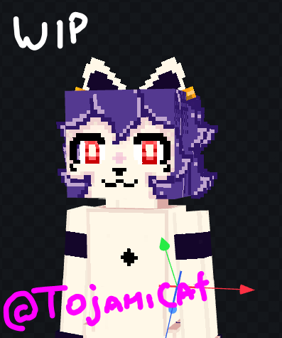 My #hytail skin is in progress guys!
#hytailskin #furryoc #furryartists