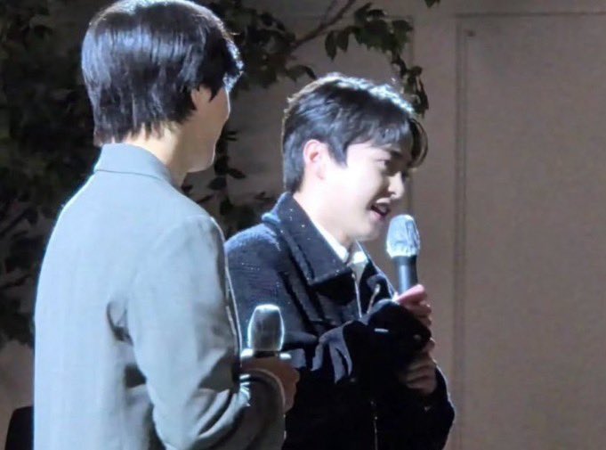 u_han94's tweet image. Finally xiumin update 😭♥️ he attended his friend’s wedding today