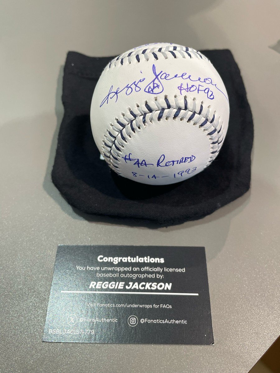 お客様の店内開封にて ⚾ 2025 FANATICS UNDER WRAPS MLB BASEBALL