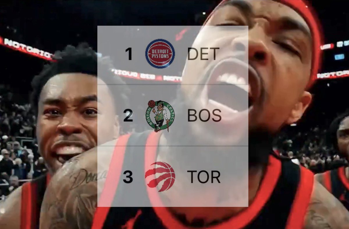 B_X_I_14's tweet image. THE RAPTORS ARE THE NO. 3 SEED IN THE EAST🔥🔥🔥