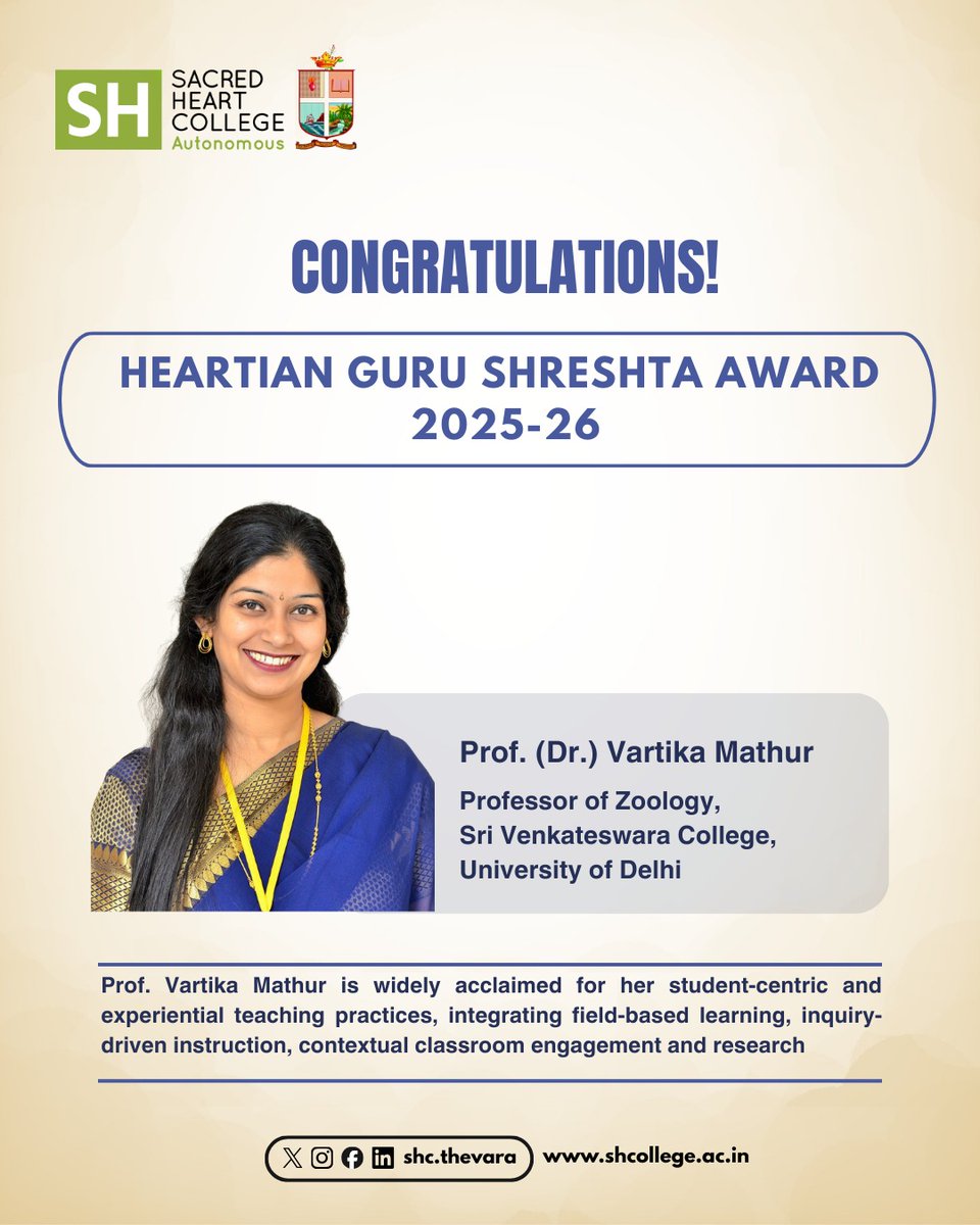 T T D Sri Venkateswara College University of Delhi tweet media
