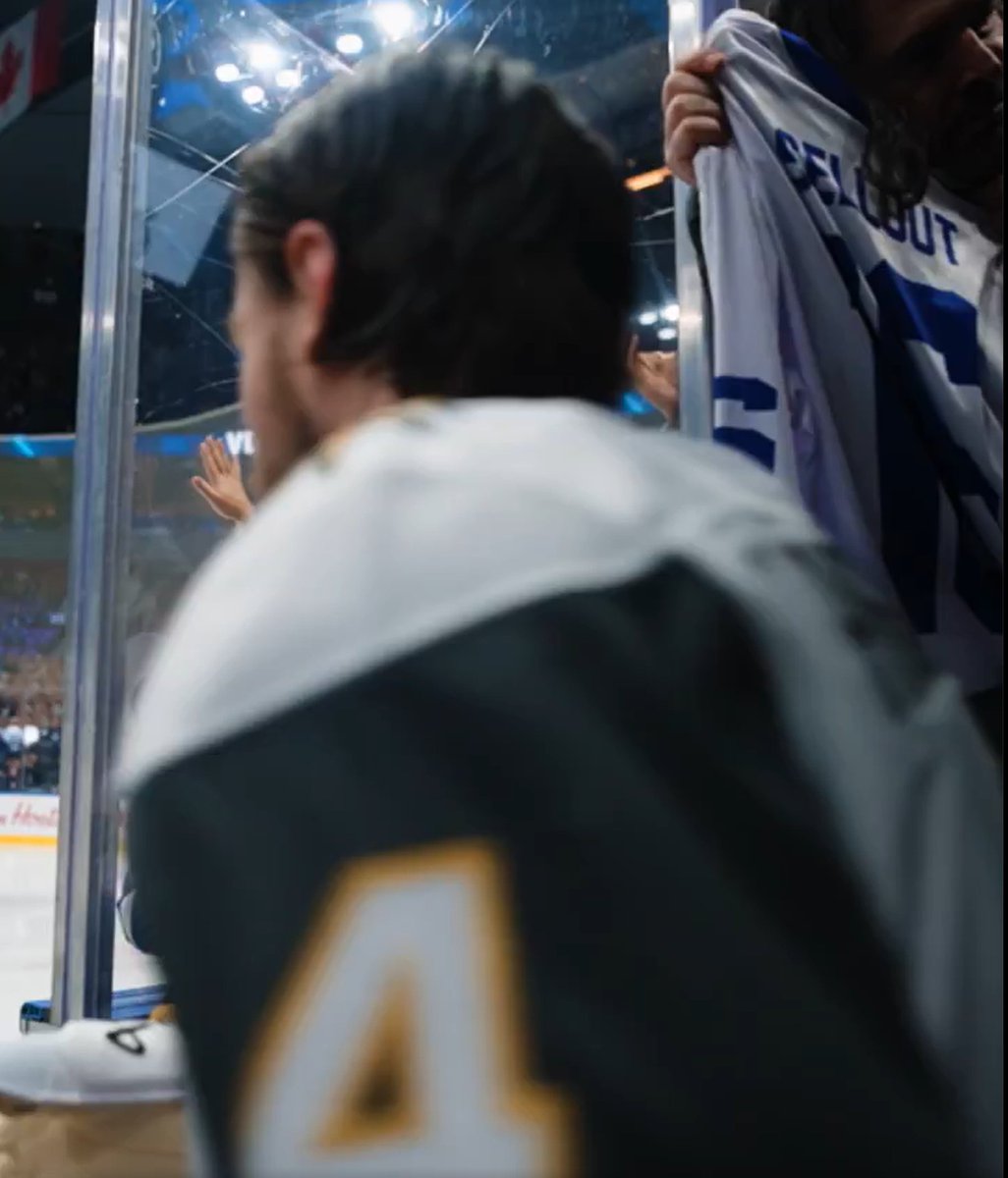KevinMichie's tweet image. Jersey ripped away so Marner doesn't see it  ----&amp;gt; and the jersey in question